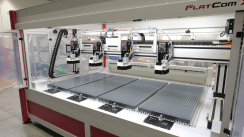 CNC-maskin FLATCOM serie XL med servomotordrift: CNC milling isel FlatCom